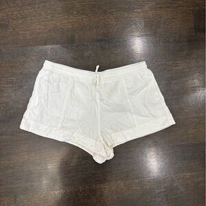 White linen shorts never worn!!!